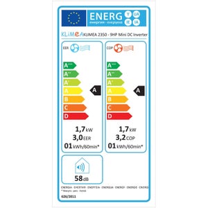 Climatiseur Monobloc 9HP Mini KLIMEA 2350W