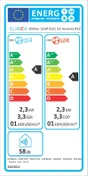 Climatiseur fixe monobloc KLIMEA 12HP 3.1 kW + ELEC 1.8 kW