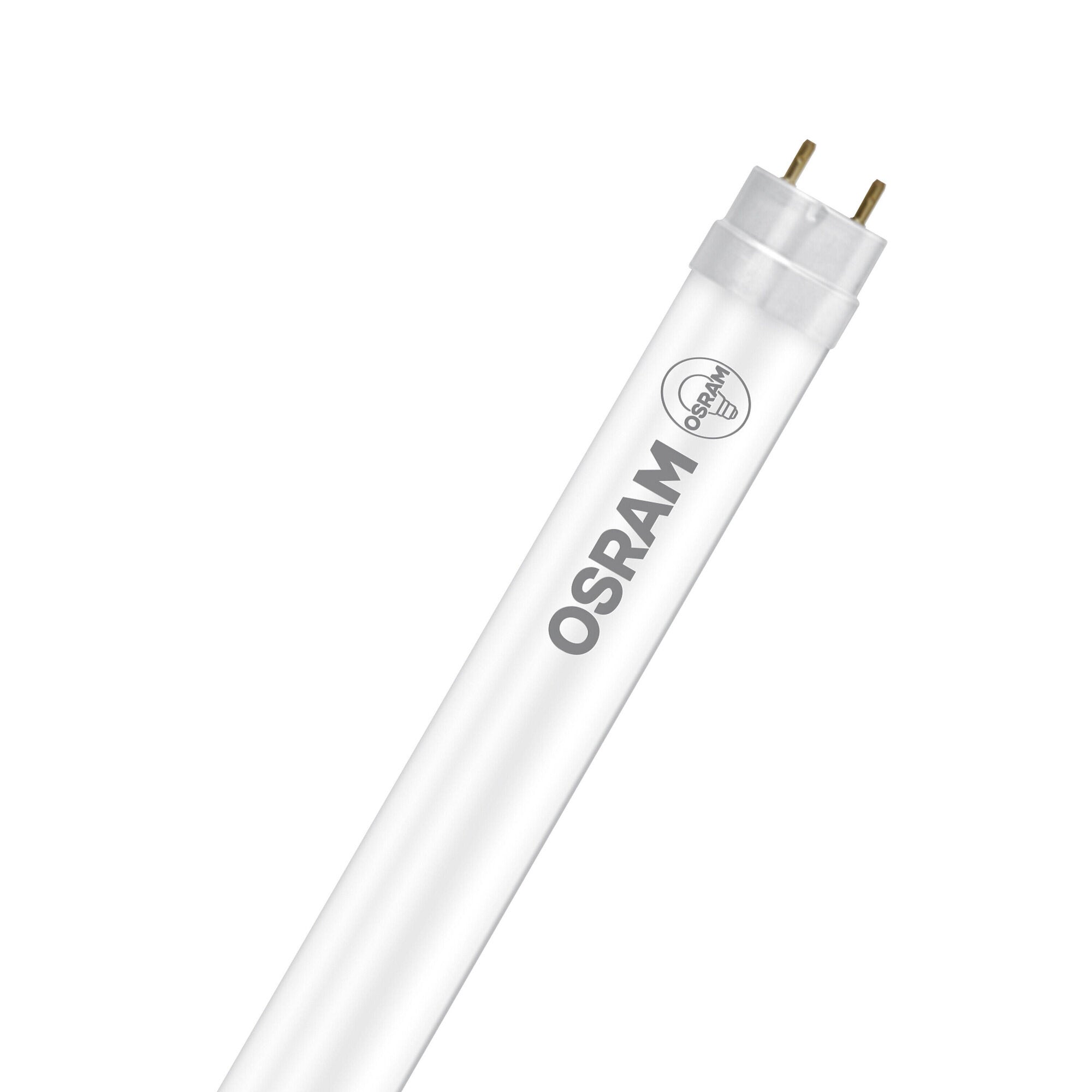 Tube LED T8 G13 120cm Aluminium 18W 2160lm 3000K Blanc Chaud - Connexion Latérale - LEDKIA LIGHTING