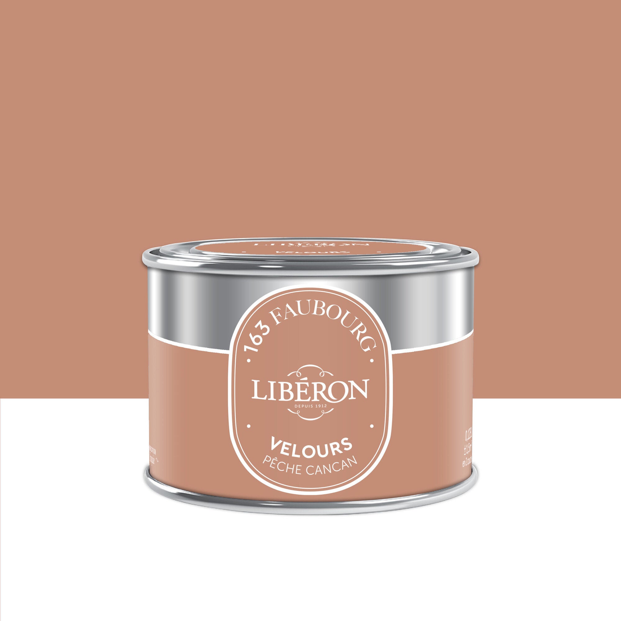 Testeur peinture pêche cancan velours 163 faubourg LIBÉRON 125 ml