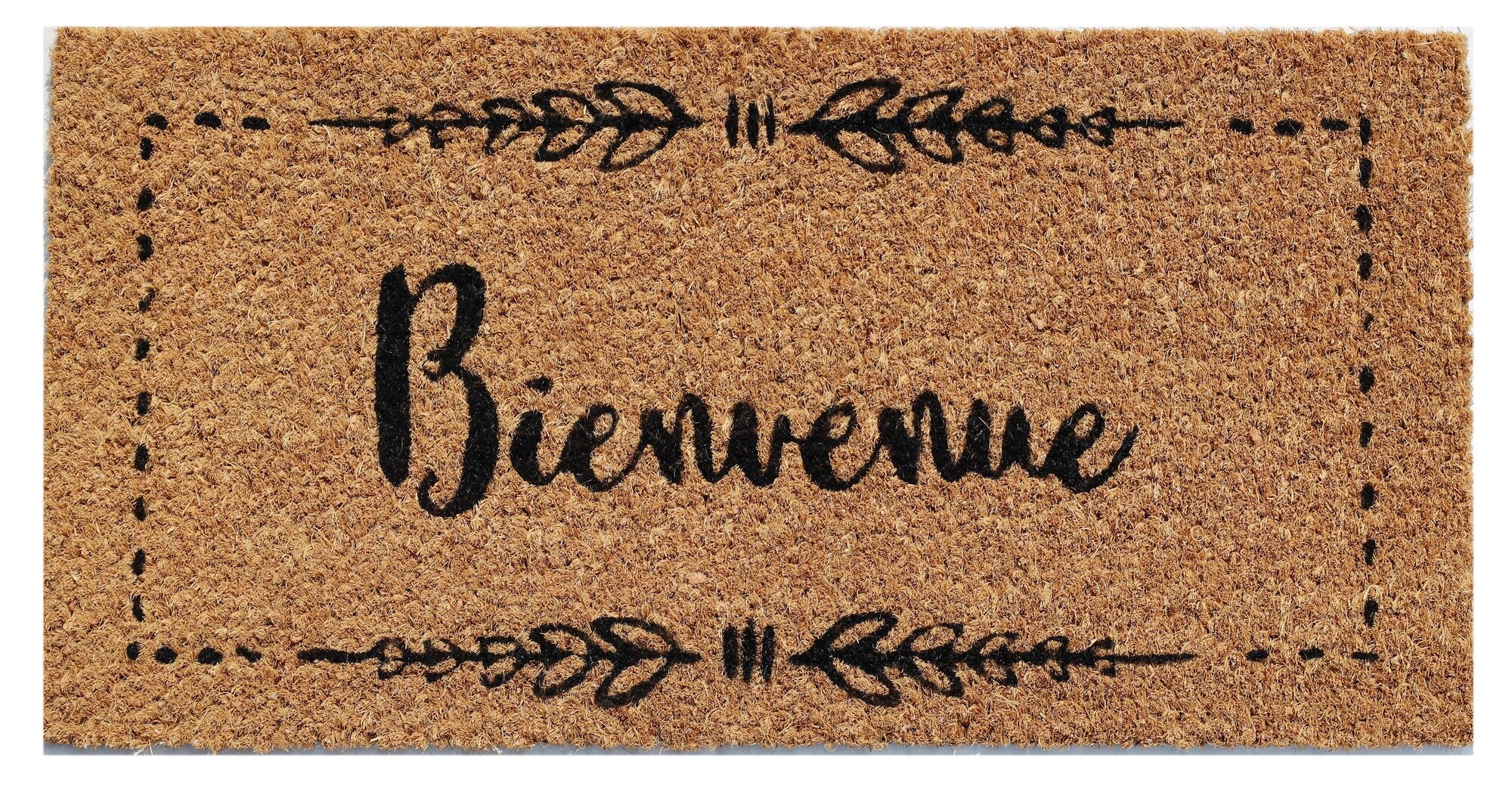 Tapis Queyras 60x80cm Brun - Tapis Absorbant Antidérapant Haute Performance
